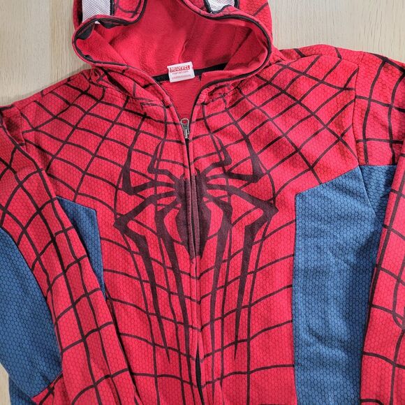 The Amazing Spider-Man 2 Movie Promo Zip Up Hoodie Marvel Size M Costume Jacket - Picture 2 of 14